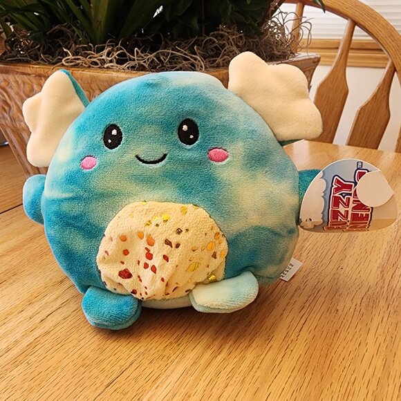 NWT Blue/Yellow Fuzzy Friends Stuffed Animal Toy - Picture 2 of 14